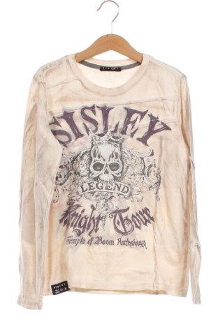 Kinder Shirt Sisley, Größe 7-8y/ 128-134 cm, Farbe Beige, Preis € 6,00