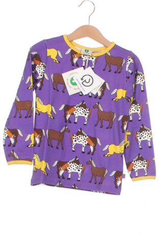 Детска блуза Smafolk, Размер 2-3y/ 98-104 см, Цвят Лилав, Цена 26,79 лв.