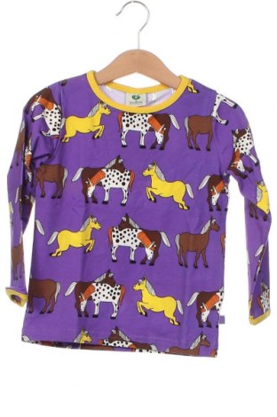 Детска блуза Smafolk, Размер 18-24m/ 86-98 см, Цвят Лилав, Цена 22,95 лв.