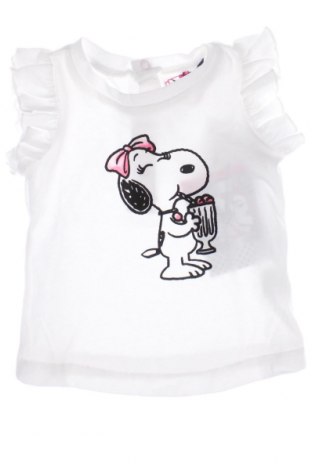 Детска блуза Snoopy, Размер 1-2m/ 50-56 см, Цвят Бял, Цена 18,00 лв.