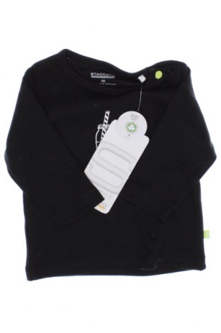 Детска блуза Staccato, Размер 1-2m/ 50-56 см, Цвят Черен, Цена 11,40 лв.