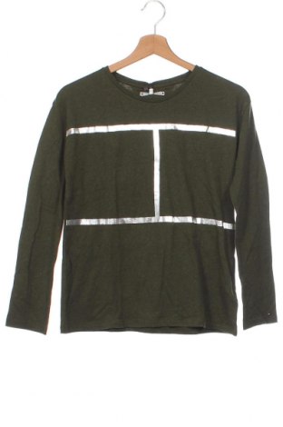 Παιδική μπλούζα Tommy Hilfiger, Μέγεθος 13-14y/ 164-168 εκ., Χρώμα Πράσινο, Τιμή 19,45 €