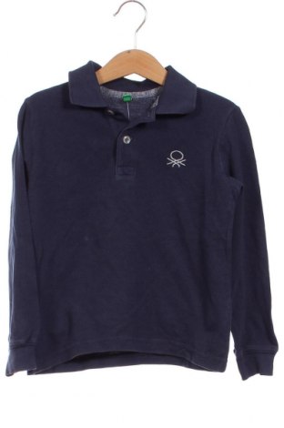 Kinder Shirt United Colors Of Benetton, Größe 4-5y/ 110-116 cm, Farbe Blau, Preis 3,63 €