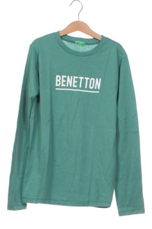 Bluză pentru copii United Colors Of Benetton, Mărime 12-13y/ 158-164 cm, Culoare Verde, Preț 32,92 Lei