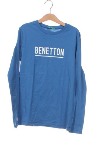 Kinder Shirt United Colors Of Benetton, Größe 10-11y/ 146-152 cm, Farbe Blau, Preis 6,60 €
