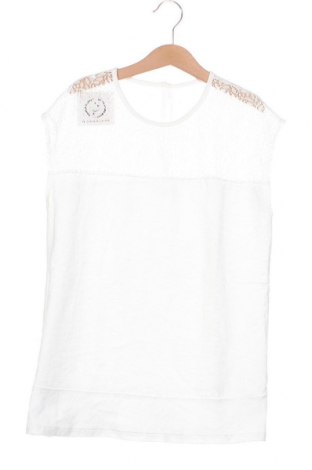Детска блуза Vertbaudet, Размер 11-12y/ 152-158 см, Цвят Бял, Цена 7,04 лв.
