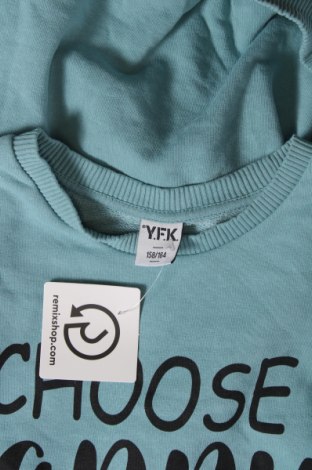 Kinder Shirt Y.F.K., Größe 12-13y/ 158-164 cm, Farbe Blau, Preis 7,65 €
