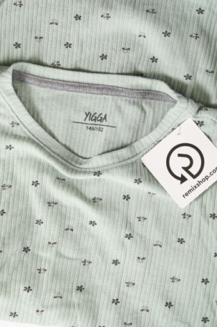 Kinder Shirt Yigga, Größe 10-11y/ 146-152 cm, Farbe Grün, Preis € 4,21