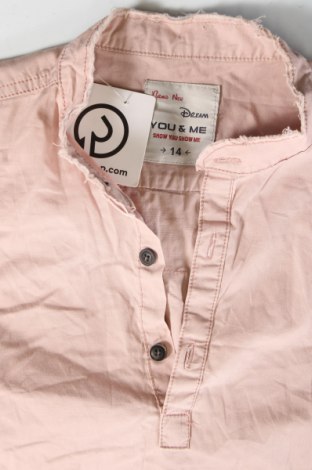 Детска блуза You&me, Размер 14-15y/ 168-170 см, Цвят Розов, Цена 3,08 лв.