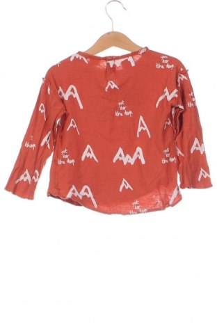 Детска блуза Zara, Размер 18-24m/ 86-98 см, Цвят Оранжев, Цена 13,69 лв.