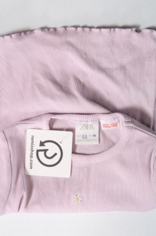 Bluză pentru copii Zara, Mărime 2-3y/ 98-104 cm, Culoare Mov, Preț 35,71 Lei