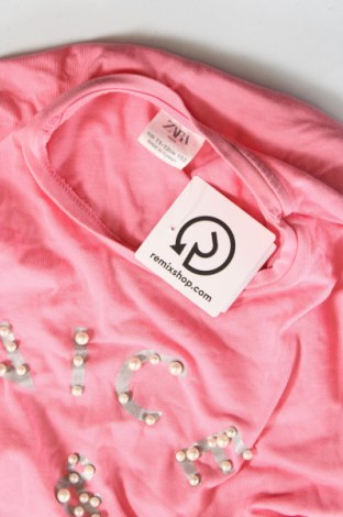 Bluză pentru copii Zara, Mărime 11-12y/ 152-158 cm, Culoare Roz, Preț 35,71 Lei