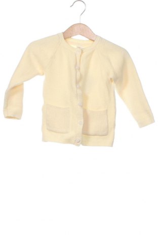 Детска жилетка H&M, Размер 12-18m/ 80-86 см, Цвят Жълт, Цена 15,15 лв.
