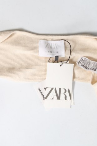 Pulover cu nasturi pentru copii Zara, Mărime 9-10y/ 140-146 cm, Culoare Ecru, Preț 48,32 Lei