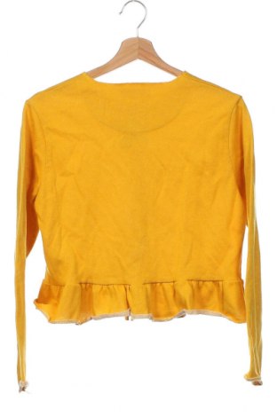 Kinder Strickjacke Zara, Größe 13-14y/ 164-168 cm, Farbe Gelb, Preis 1,56 €