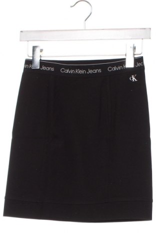 Детска пола Calvin Klein Jeans, Размер 13-14y/ 164-168 см, Цвят Черен, Цена 53,40 лв.