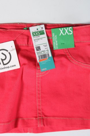 Dziecięca spódnica United Colors Of Benetton, Rozmiar 2-3y/ 98-104 cm, Kolor Czerwony, Cena 127,38 zł