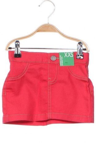 Παιδική φούστα United Colors Of Benetton, Μέγεθος 2-3y/ 98-104 εκ., Χρώμα Κόκκινο, Τιμή 24,63 €