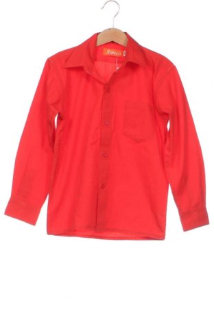Παιδικό πουκάμισο Amicci, Μέγεθος 8-9y/ 134-140 εκ., Χρώμα Κόκκινο, Τιμή 9,22 €
