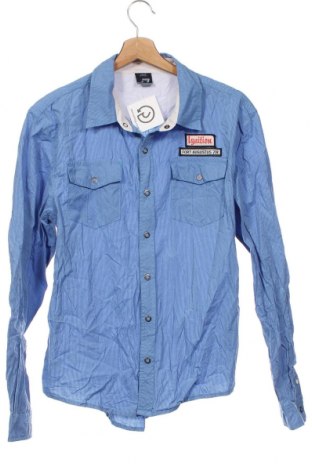 Παιδικό πουκάμισο Dognose, Μέγεθος 15-18y/ 170-176 εκ., Χρώμα Μπλέ, Τιμή 4,56 €