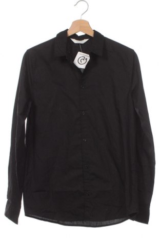Детска риза H&M, Размер 14-15y/ 168-170 см, Цвят Черен, Цена 6,60 лв.