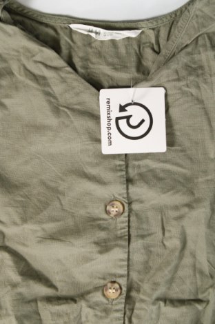 Kinderhemd H&M, Größe 12-13y/ 158-164 cm, Farbe Grün, Preis 1,53 €
