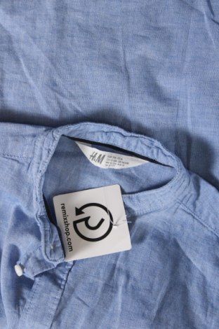 Kinderhemd H&M, Größe 12-13y/ 158-164 cm, Farbe Blau, Preis € 7,65