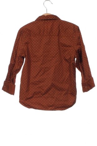 Kinderhemd H&M, Größe 5-6y/ 116-122 cm, Farbe Braun, Preis 6,14 €