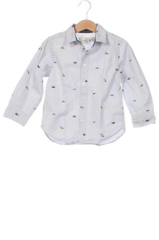 Kinderhemd H&M L.O.G.G., Größe 2-3y/ 98-104 cm, Farbe Blau, Preis 3,60 €