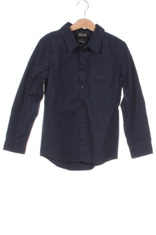 Παιδικό πουκάμισο Jack Wolfskin, Μέγεθος 6-7y/ 122-128 εκ., Χρώμα Μπλέ, Τιμή 27,69 €