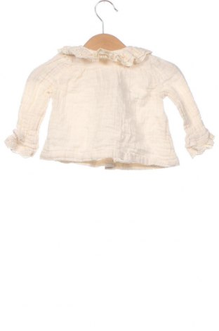 Детска риза Newbie, Размер 3-6m/ 62-68 см, Цвят Екрю, Цена 6,84 лв.