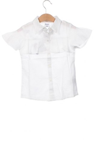 Детска риза Newness, Размер 3-4y/ 104-110 см, Цвят Бял, Цена 23,60 лв.