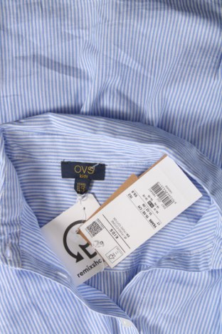 Детска риза Oviesse, Размер 11-12y/ 152-158 см, Цвят Син, Цена 18,00 лв.