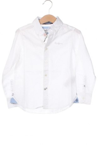Παιδικό πουκάμισο Pepe Jeans, Μέγεθος 3-4y/ 104-110 εκ., Χρώμα Λευκό, Τιμή 21,03 €