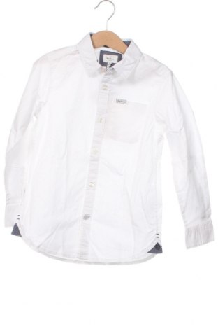 Kinderhemd Pepe Jeans, Größe 5-6y/ 116-122 cm, Farbe Weiß, Preis 29,09 €