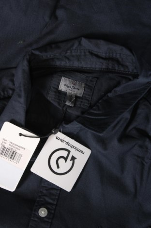 Παιδικό πουκάμισο Pepe Jeans, Μέγεθος 15-18y/ 170-176 εκ., Χρώμα Μπλέ, Τιμή 28,39 €