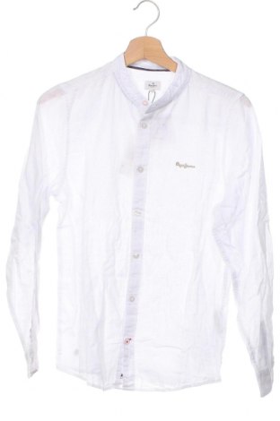 Kinderhemd Pepe Jeans, Größe 13-14y/ 164-168 cm, Farbe Weiß, Preis 21,03 €
