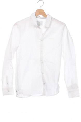 Детска риза Pepe Jeans, Размер 13-14y/ 164-168 см, Цвят Бял, Цена 36,72 лв.