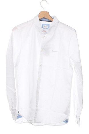 Kinderhemd Pepe Jeans, Größe 15-18y/ 170-176 cm, Farbe Weiß, Preis 21,03 €
