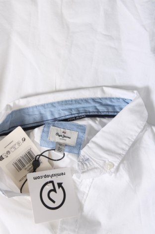 Παιδικό πουκάμισο Pepe Jeans, Μέγεθος 11-12y/ 152-158 εκ., Χρώμα Λευκό, Τιμή 18,93 €