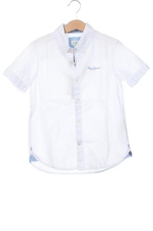 Dziecięca koszula Pepe Jeans, Rozmiar 7-8y/ 128-134 cm, Kolor Biały, Cena 94,25 zł
