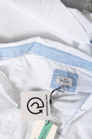 Kinderhemd Pepe Jeans, Größe 15-18y/ 170-176 cm, Farbe Weiß, Preis € 35,05