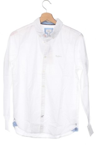 Детска риза Pepe Jeans, Размер 13-14y/ 164-168 см, Цвят Бял, Цена 32,64 лв.