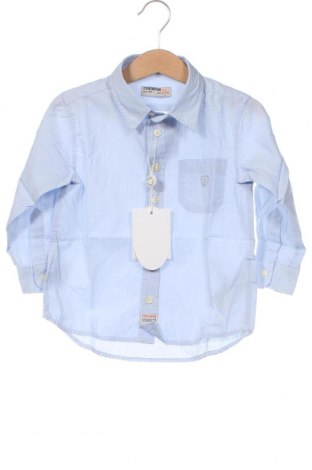 Детска риза Petit Patapon, Размер 18-24m/ 86-98 см, Цвят Син, Цена 65,96 лв.