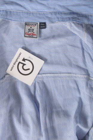 Παιδικό πουκάμισο Retour Jeans, Μέγεθος 11-12y/ 152-158 εκ., Χρώμα Μπλέ, Τιμή 11,00 €