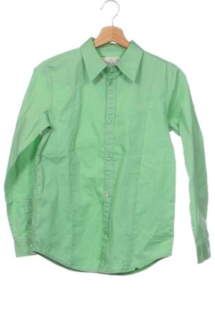 Детска риза S.Oliver, Размер 11-12y/ 152-158 см, Цвят Зелен, Цена 27,54 лв.