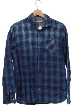 Παιδικό πουκάμισο Scotch Shrunk, Μέγεθος 13-14y/ 164-168 εκ., Χρώμα Μπλέ, Τιμή 12,99 €