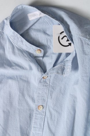 Kinderhemd Zara, Größe 8-9y/ 134-140 cm, Farbe Blau, Preis 7,00 €