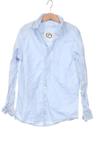Детска риза Zara, Размер 11-12y/ 152-158 см, Цвят Син, Цена 6,30 лв.