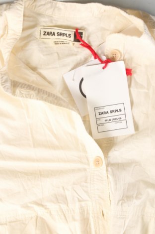 Детска риза Zara, Размер 7-8y/ 128-134 см, Цвят Екрю, Цена 30,00 лв.